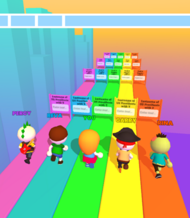 A screenshot from a Umami game